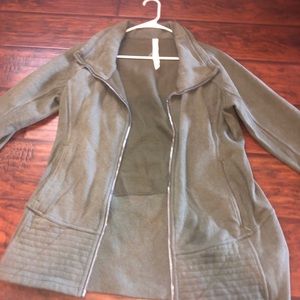 Army green lululemon jacket!!